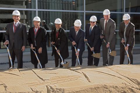 Groundbreaking at Draper